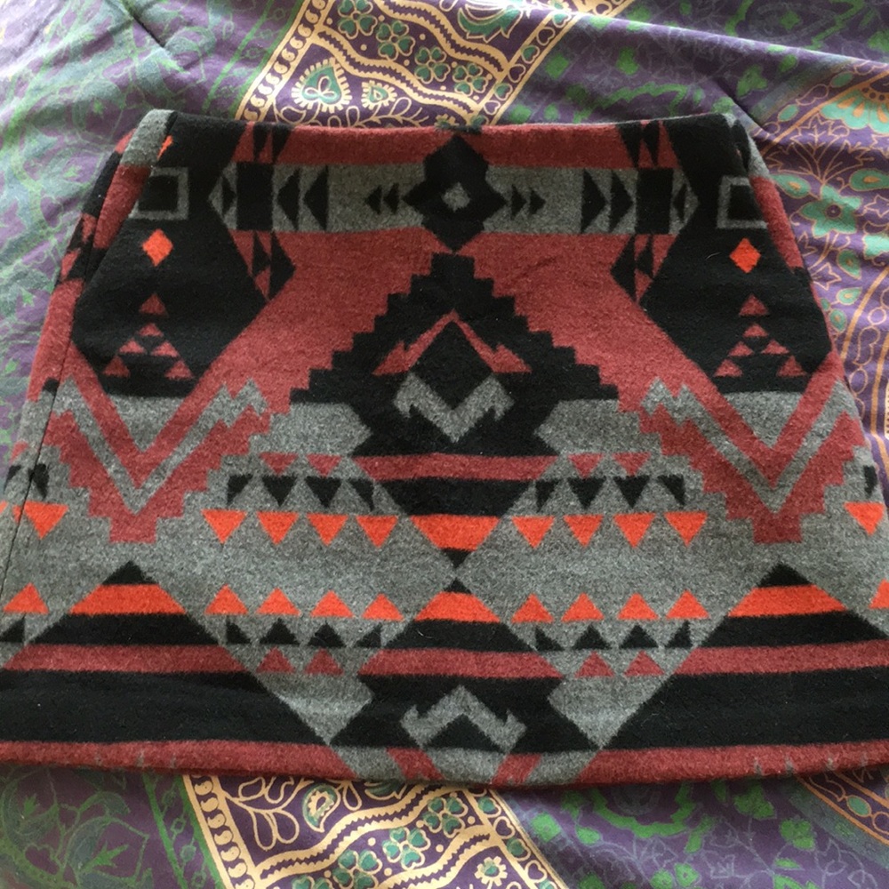 Tribal Print Skirt
